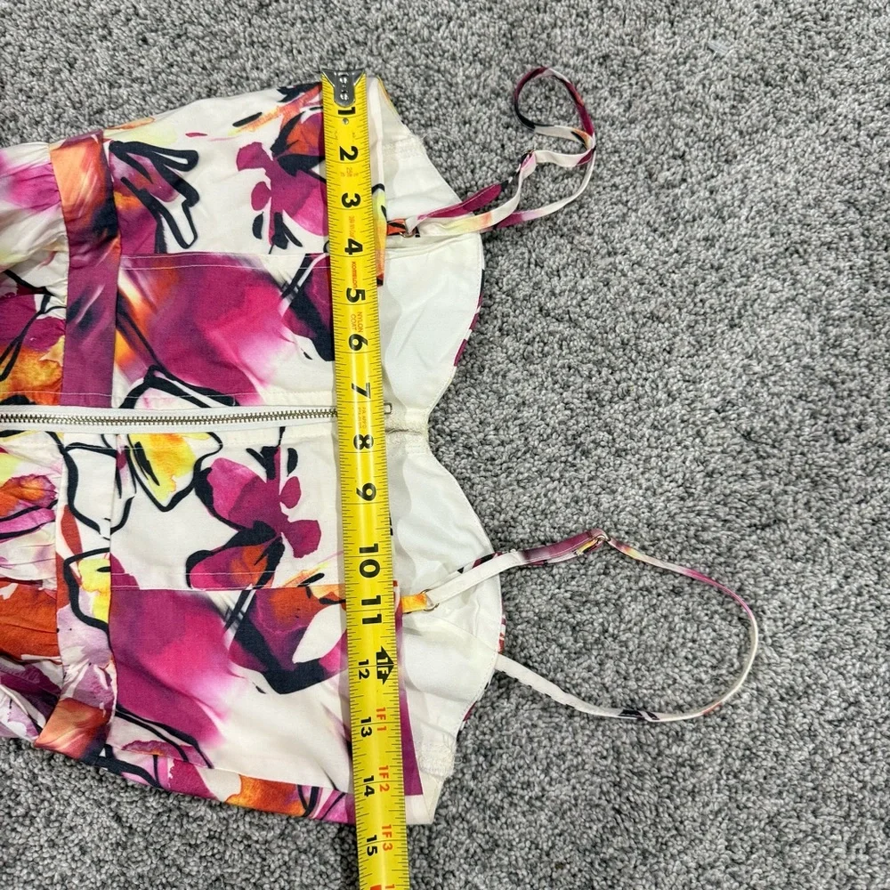 Showpo Floral Print Maxi Midi Cotton Sleeveless Dress Beach Resort Women’s US 6 - Picture 11 of 11